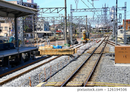 舊1號月台將改建為高架軌道…臨時下行月台「春日部站」新建3號、4號月台 126194506