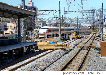 舊1號月台將改建為高架軌道…臨時下行月台「春日部站」新建3號、4號月台 126194516