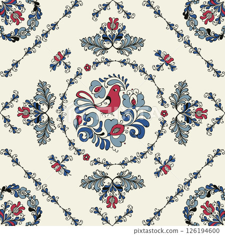 Traditional Korond seamless pattern 8 126194600