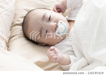 Cute 4 month old baby Cute 4 month old baby 126195429