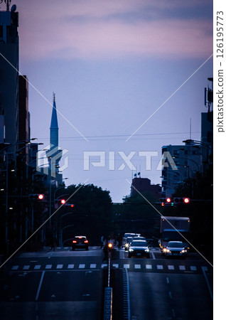 Evening scenery Evening scenery 126195773