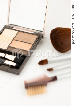 Makeup brushes and eyeshadow Makeup brushes and eyeshadow 126196080