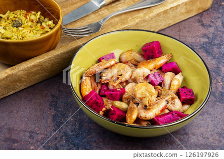 Grilled tasty shrimps, photography. Grilled tasty shrimps, photography. 126197926
