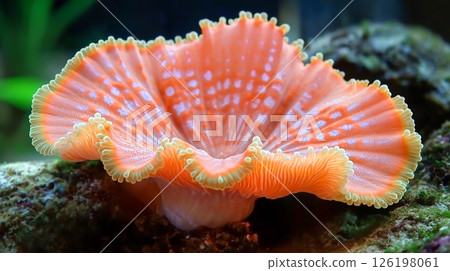 Colorful coral in a vibrant underwater place 126198061
