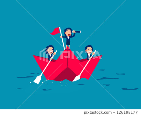 Vision. Leadership to lead business in crisis 126198177