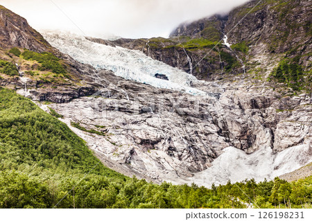 Boyabreen Glacier in Norway 126198231