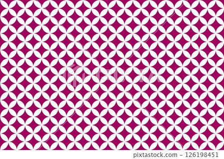 Japanese pattern cloisonne background, dark reddish purple, bright wine red, simple illustration 126198451
