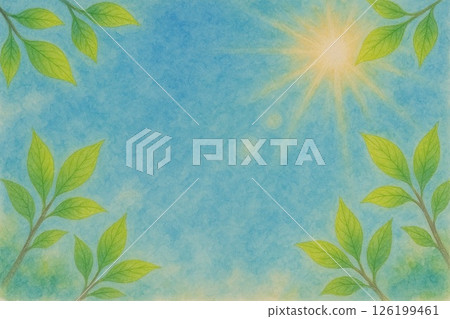 晴朗的天氣,藍天,嫩葉的圖像 晴朗的天氣,藍天,嫩葉的圖像 126199461