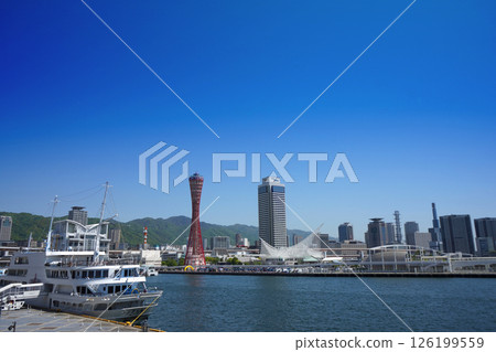 神戶港美利堅公園的風景 神戶港美利堅公園的風景 126199559