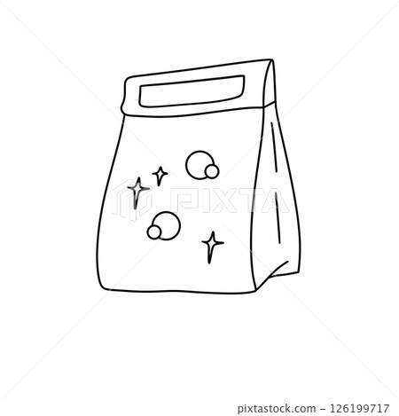 A bag with a star on it 126199717