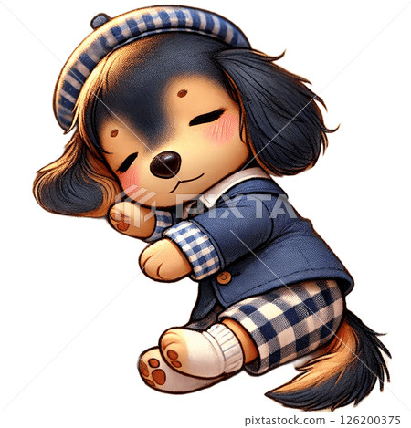 Lovely Dachshund Love-chan (nap) Lovely Dachshund Love-chan (nap) 126200375