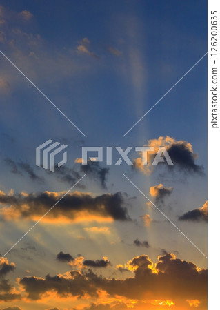 Beautiful early autumn sky Beautiful early autumn sky 126200635