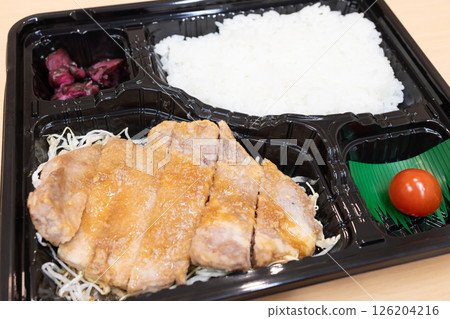 豬肉薑烤午餐 126204216