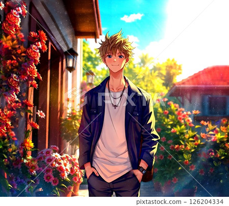 [The Gentleman in the Garden] Blossoming Memories of Youth 126204334