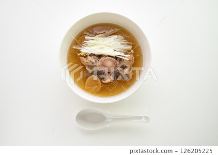 Beef tail soup 126205225
