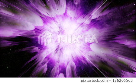 A spectacular supernova explosion in space 126205563