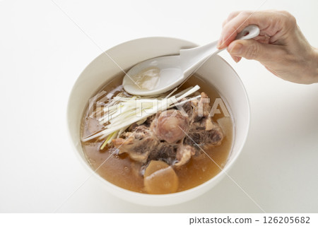 Beef tail soup Beef tail soup 126205682