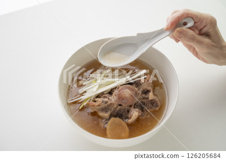 Beef tail soup Beef tail soup 126205684