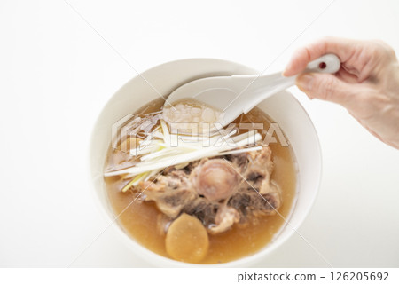 Beef tail soup Beef tail soup 126205692