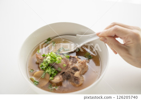 Beef tail soup Beef tail soup 126205740