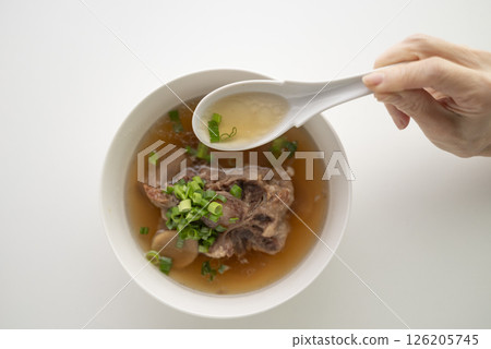 Beef tail soup Beef tail soup 126205745