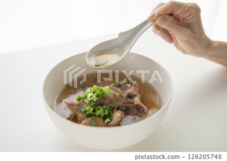 Beef tail soup Beef tail soup 126205748