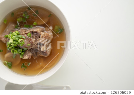 Beef tail soup 126206039