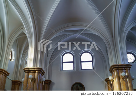 Shirai open ceiling arch, architectural style, Hokkaido University Museum Shirai open ceiling arch, architectural style, Hokkaido University Museum 126207253