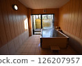 Hot spring, inn, bath, cypress, open-air bath, bathtub, hot water, spout, fruit forest 126207957