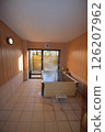Hot spring, inn, bath, cypress, open-air bath, bathtub, hot water, spout, fruit forest 126207962