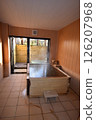Hot spring, inn, bath, cypress, open-air bath, bathtub, hot water, spout, fruit forest 126207968