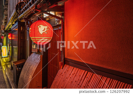 京都府古都的娛樂區先鬥町 126207992