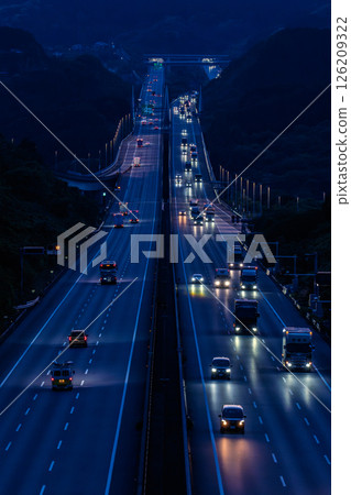 《Shizuoka Prefecture》 Shin Tomei Expressway / Aorta of Japan 126209322