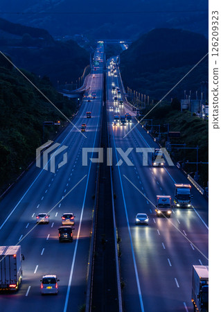 《Shizuoka Prefecture》 Shin Tomei Expressway / Aorta of Japan 126209323