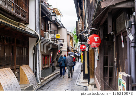 Pontocho, the ancient capital's entertainment district, Kyoto Prefecture 126210078