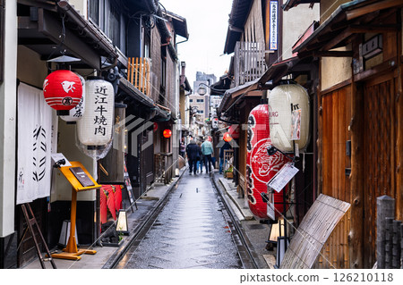 京都府古都的娛樂區先鬥町 126210118