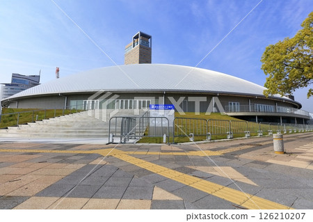 [Kagawa Prefecture] New Kagawa Prefectural Gymnasium (Anabuki Arena Kagawa) newly built at Sunport Takamatsu 126210207
