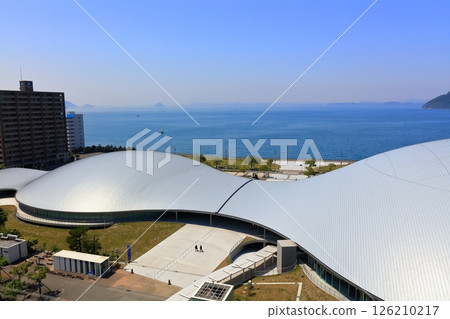 [Kagawa Prefecture] New Kagawa Prefectural Gymnasium (Anabuki Arena Kagawa) newly built at Sunport Takamatsu 126210217