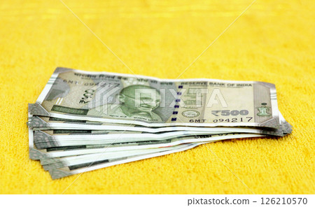 Indian currency. 500 rupee note. Five hundred rupee Indian currency Indian currency. 500 rupee note. Five hundred rupee Indian currency 126210570
