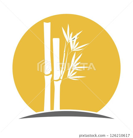 Bamboo tree logo design Bamboo tree logo design 126210617