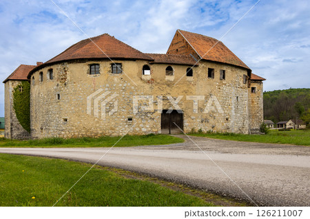 Ribnik Castle in village of Ribnik, Karlovac County, Croatia, Europe 126211007