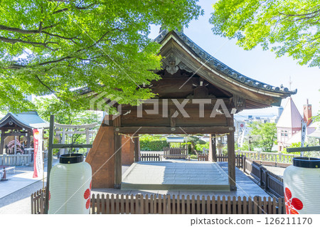 Kitano Tenmangu Shrine grounds, worship hall 126211170
