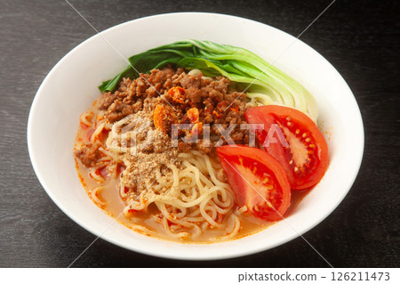 冷卻的竹麵條 126211473