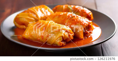 Roll cabbage 126211976