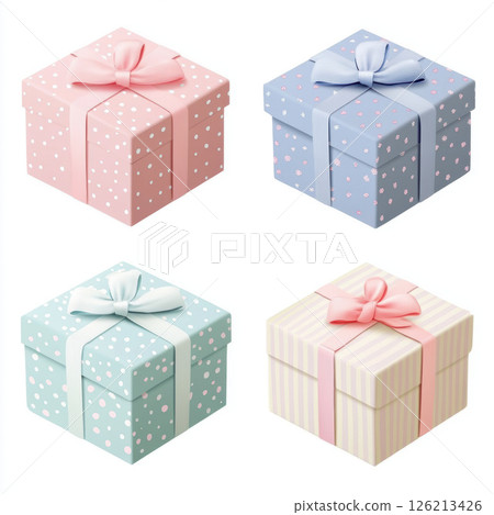 polka dot gift boxlight dots boxpink 126213426
