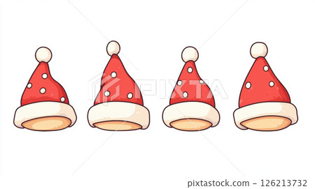 depiction hats design color santa palette depiction hats design color santa palette 126213732