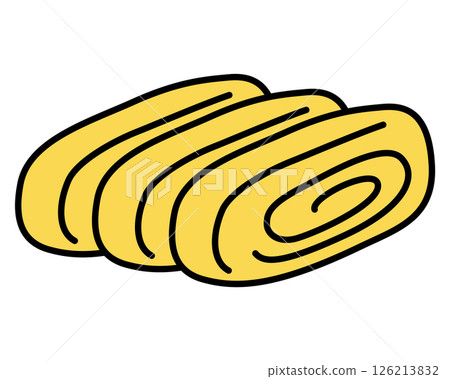 煎蛋的例證 126213832