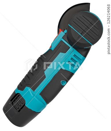 Modern cordless sander with ergonomic housing. Modern cordless sander with ergonomic housing. 126214068