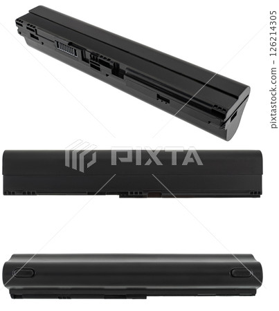 Laptop battery, on a white background in isolation 126214305