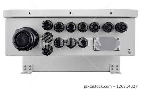 Modern inverter for stand-alone power supply systems at home, and solar panels. Modern inverter for stand-alone power supply systems at home, and solar panels. 126214327